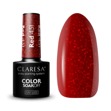 CLARESA Гел лак 5gr. - Red 431